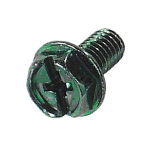 3/8" Green Ground Screw
